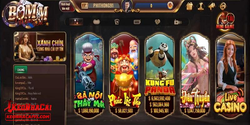 Những sảnh game hấp dẫn nhất tại BOMWIN Những sảnh game hấp dẫn nhất tại BOMWIN